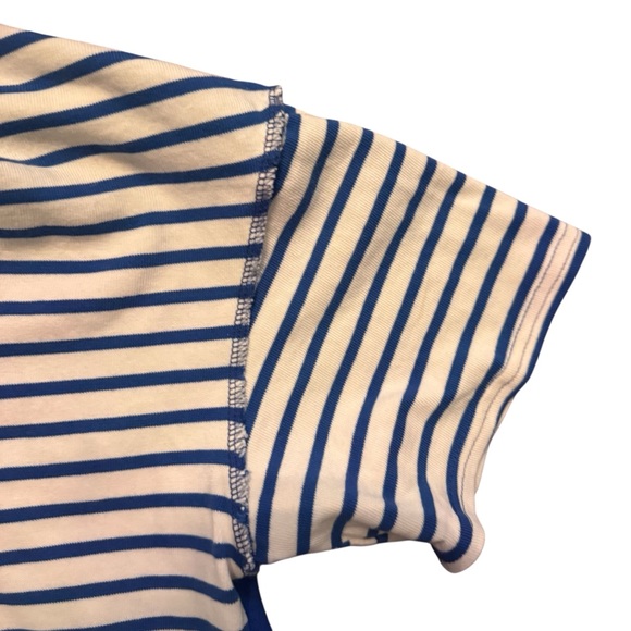Fantastic Fawn Blue and White Striped Women’s Dress, Size Small - Picture 6 of 8